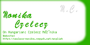 monika czelecz business card